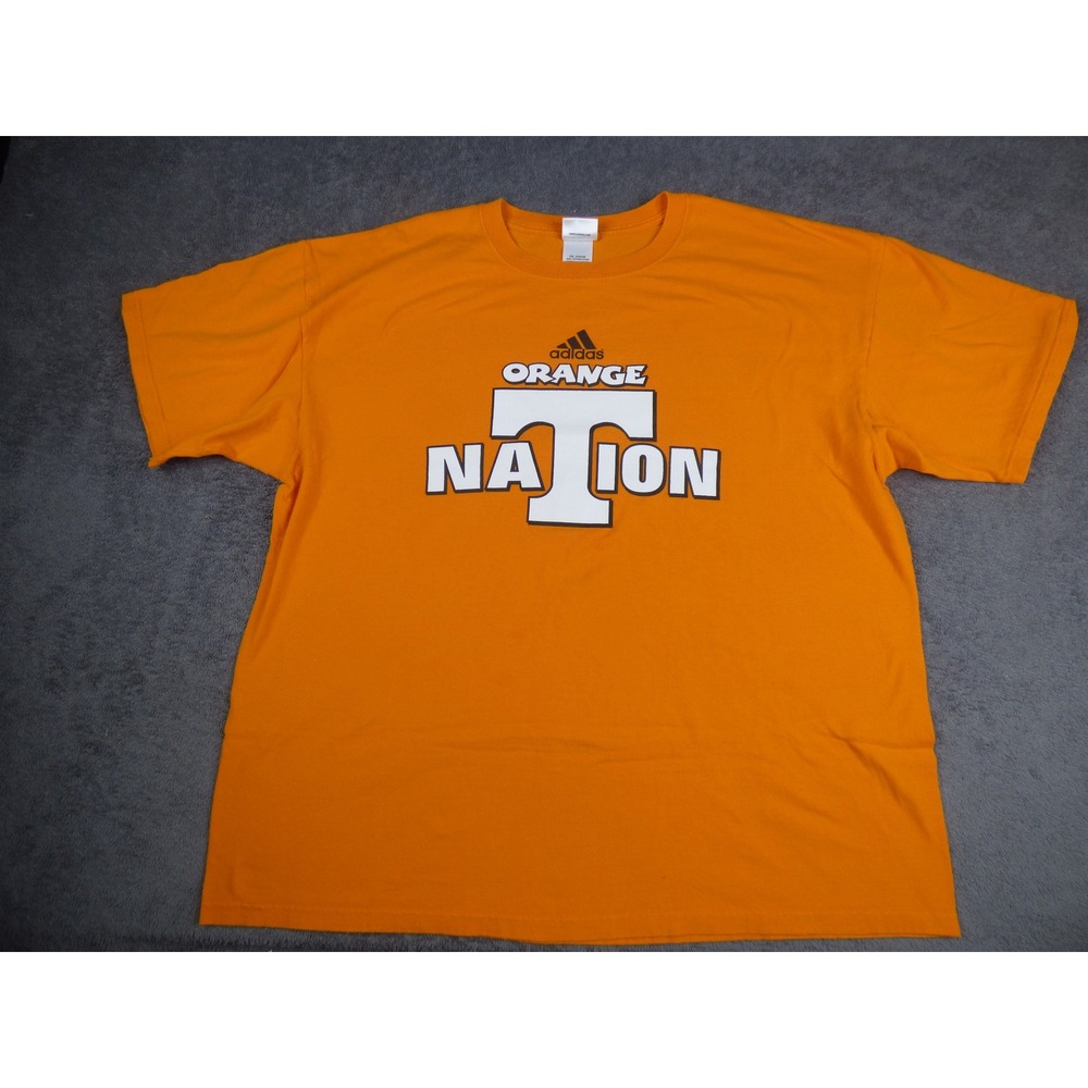Adidas Tennessee Volunteers Orange Nation T-Shirt Mens 2XL Orange NCAA Vols Tee